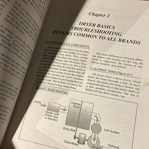 Clothes Dryer Repair Book - Picture 5 of 8